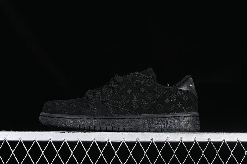 All categories Air Jordan Jordan series basketball shoes Air Jordan 1 Low LV x Travis Scott x Air Jordan 1 Low OG AJ1 Joe 1 undercut low top 1A9VD7